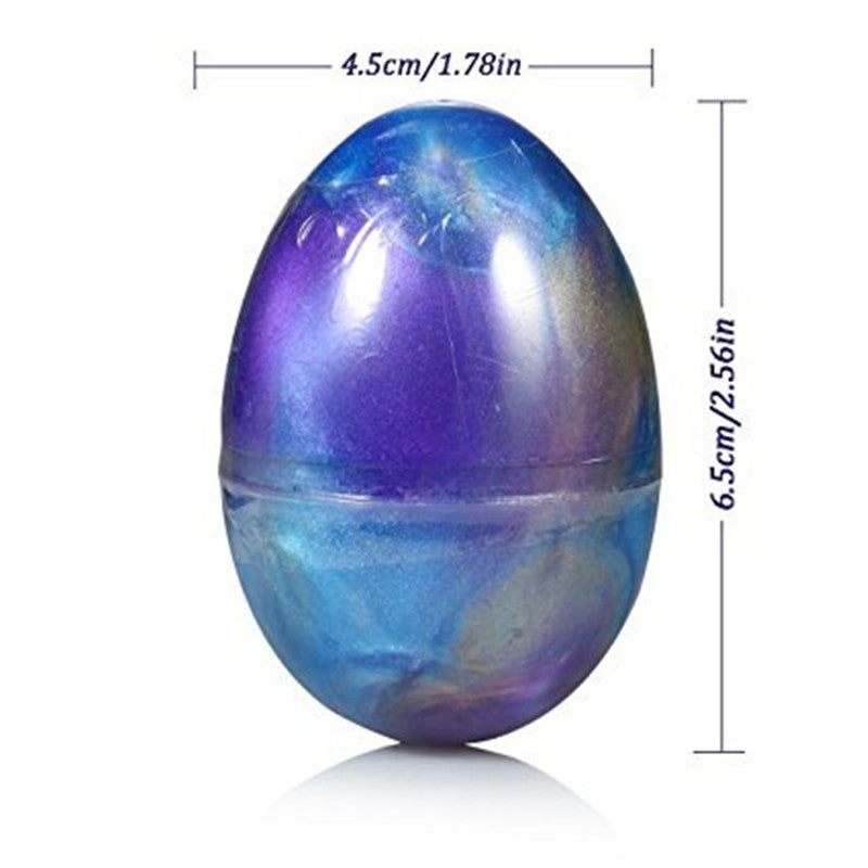 Colorful Galaxy Egg Crystal Slime - DIY Fun for All Ages