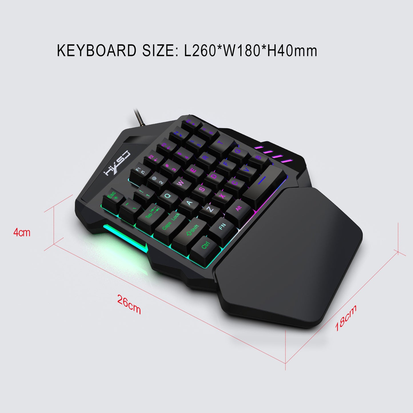 RGB gaming keyboard