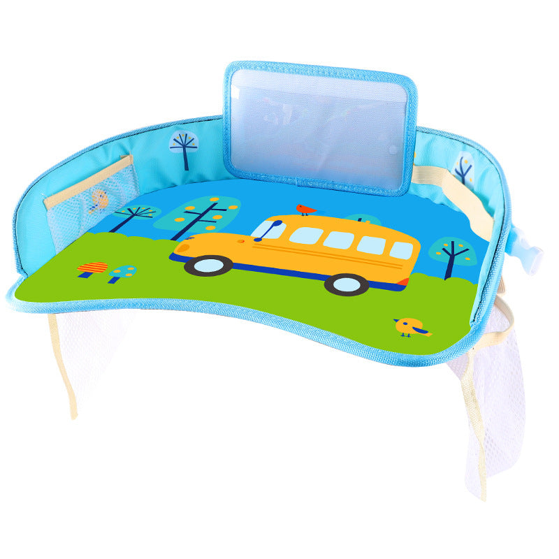 versatile travel desk and organizer for kids