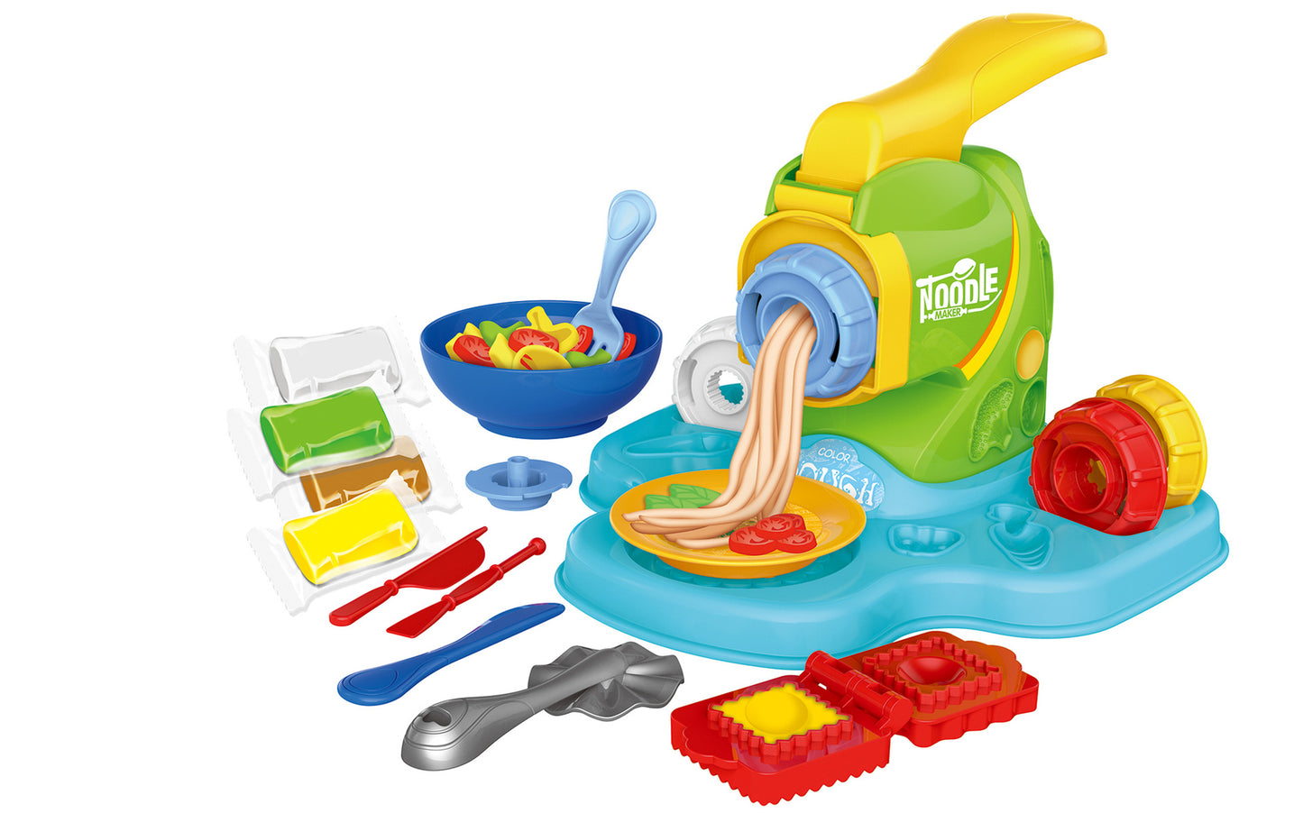 bright dough noodles toy machine