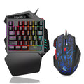 V100+H300 Wired Keyboard and Mouse Set (Pack of 1)