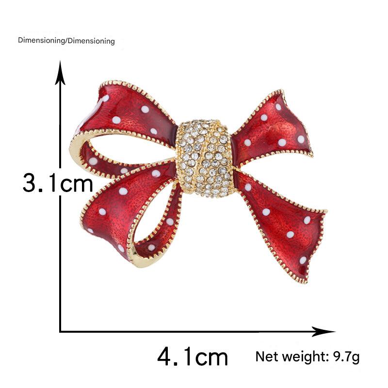 Pink Rhinestone Brooch Image 6