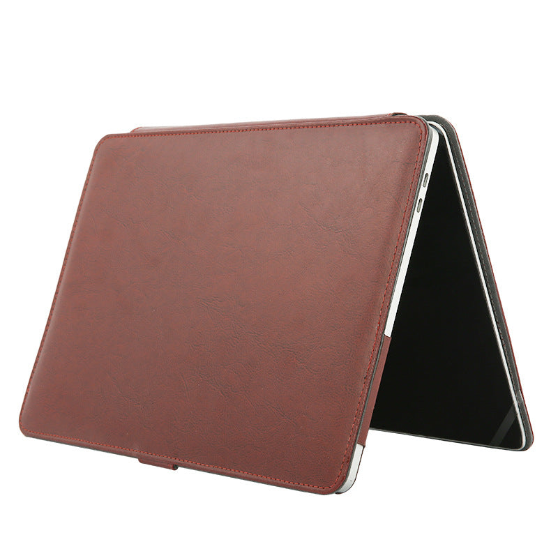 Premium PU Leather Case for MacBook Air & Pro - 11, 13, 15 Inch Protective Sleeve Cover