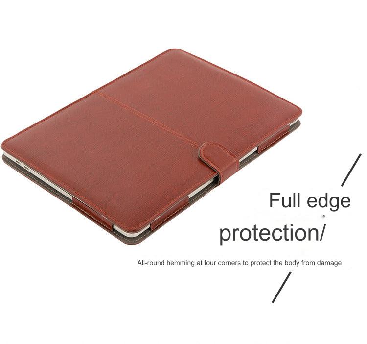 Premium PU Leather Case for MacBook Air & Pro - 11, 13, 15 Inch Protective Sleeve Cover