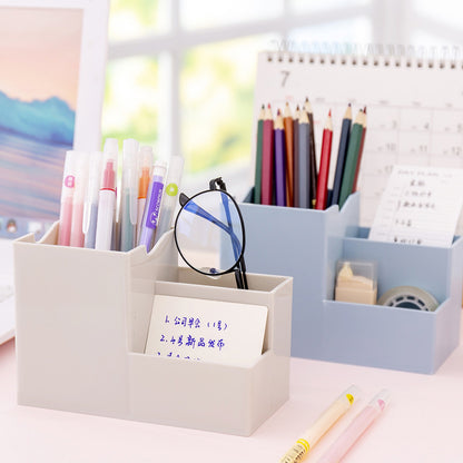 multifunctional pink desk organizer