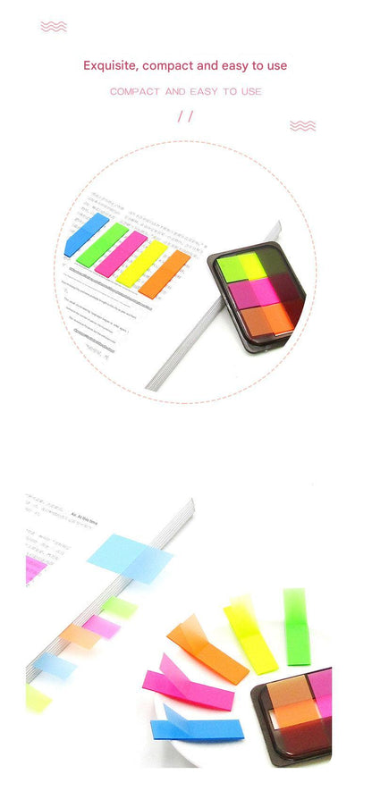 Multi-color sticky note pads image