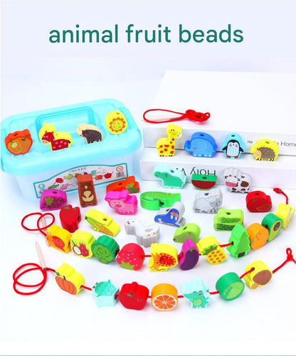 wooden bead toy