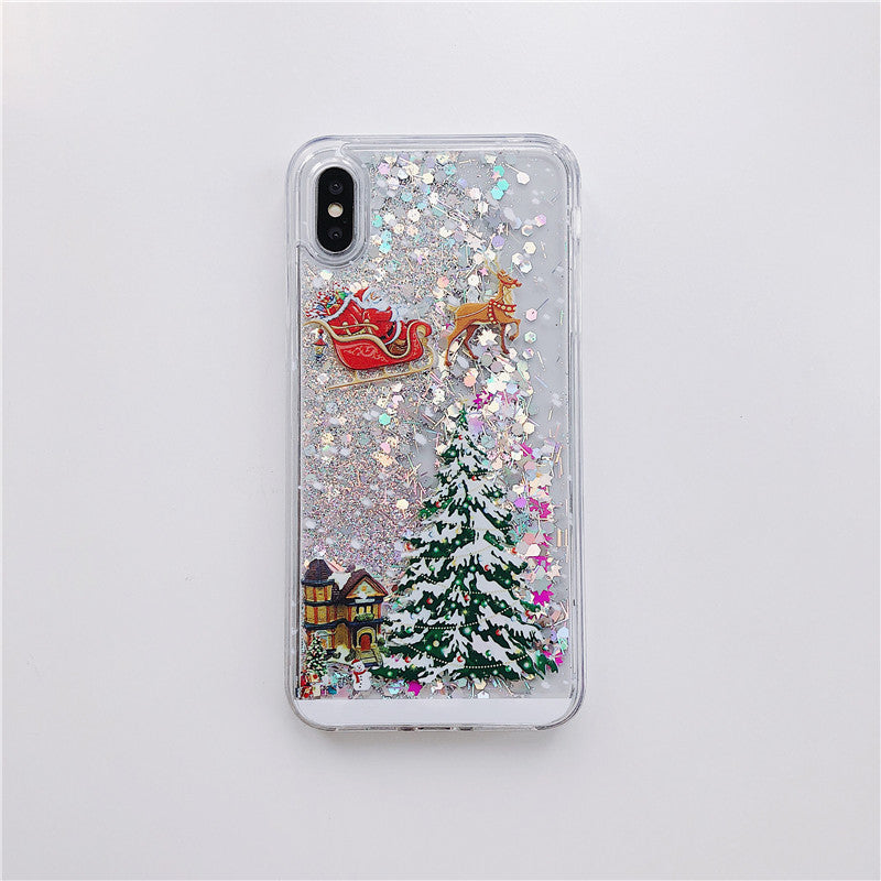 glitter phone cover