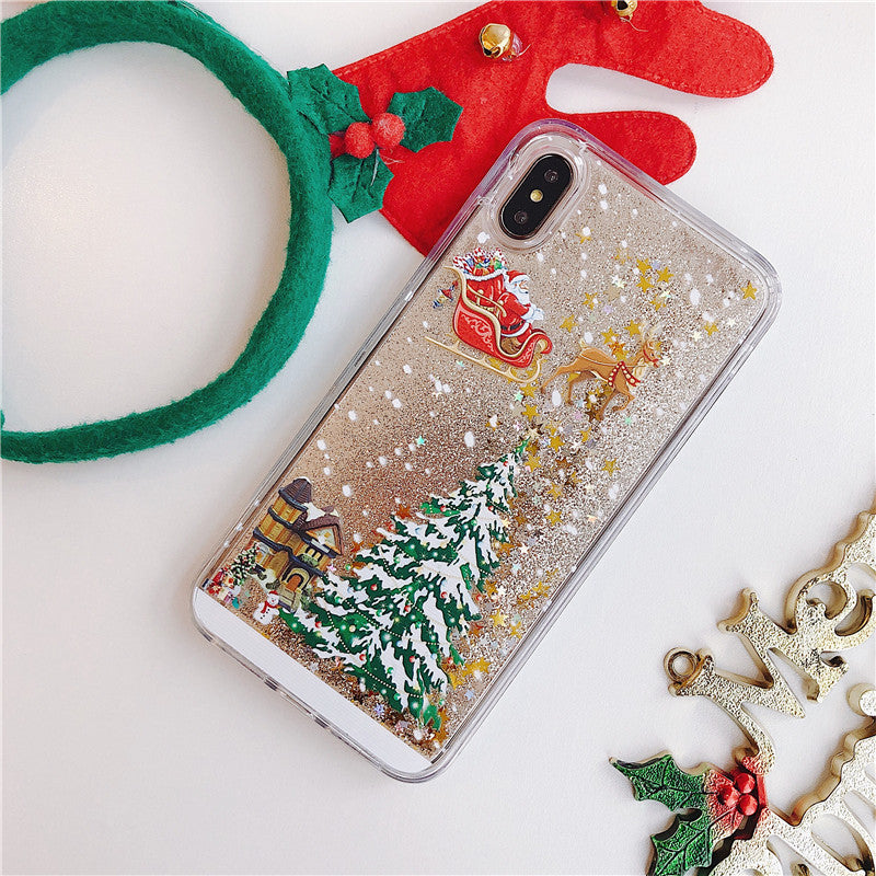 glitter phone cover