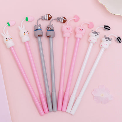 adorable gel pen with hamster design