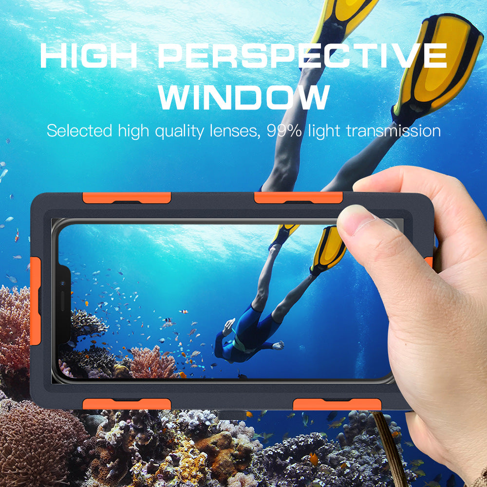 Ultra-Durable 15M Waterproof Diving Case for iPhone & Samsung - Anti-Shock & Impact-Resistant