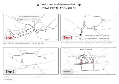 secure buckle watch strap