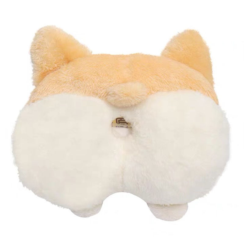 Plush Textured Corgi Design