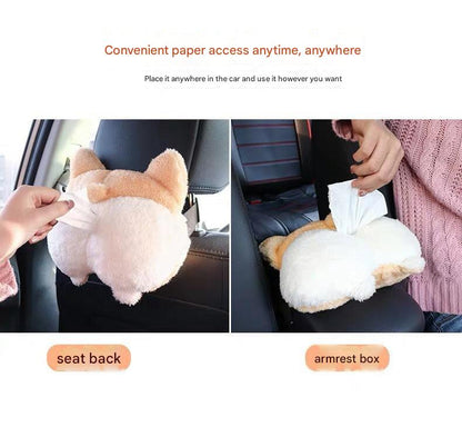 Cute Corgi Design Car Accessory