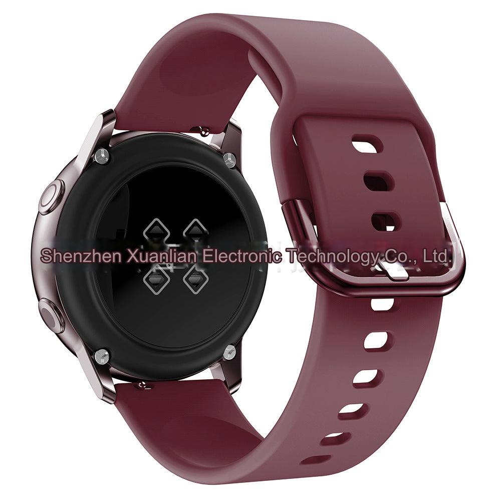 Premium Silicone Sport Band for Samsung Galaxy Watch Active/Active2 - Customizable Colors