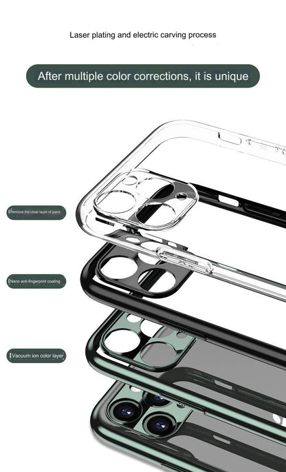 Ultra Protective Clear TPU Case for iPhone 16 Pro Max & 15 Pro - Stylish & Shockproof