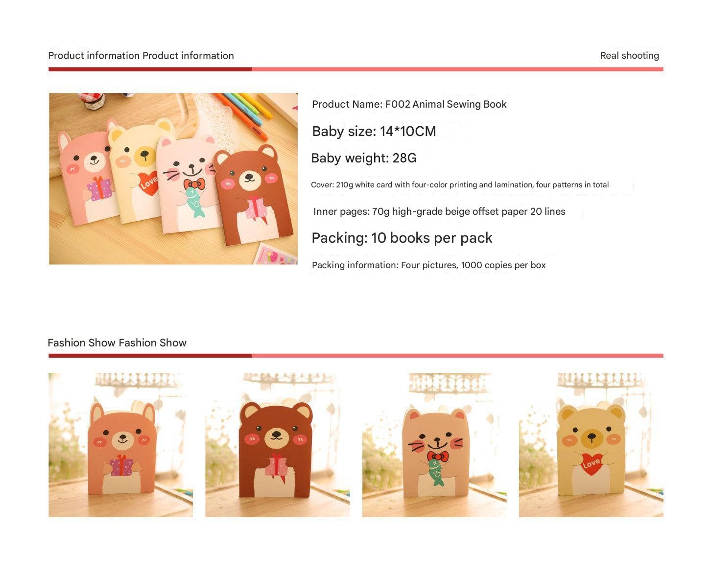 cute bear notepad classroom