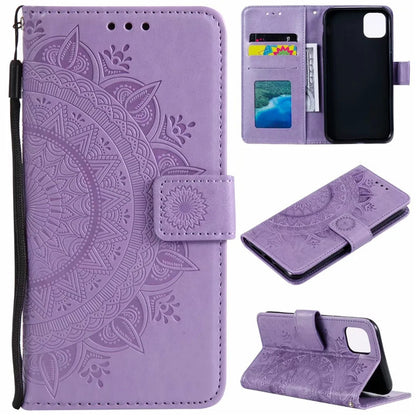 Stylish Leather Phone Wallet Case for iPhone 15/16 & Samsung Galaxy - Multiple Colors