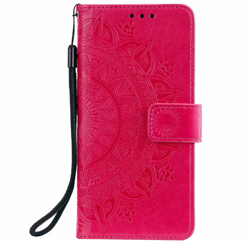 Stylish Leather Phone Wallet Case for iPhone 15/16 & Samsung Galaxy - Multiple Colors