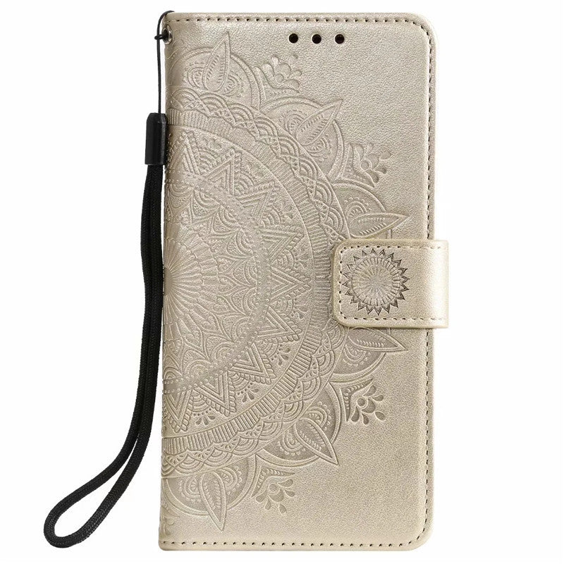 Stylish Leather Phone Wallet Case for iPhone 15/16 & Samsung Galaxy - Multiple Colors