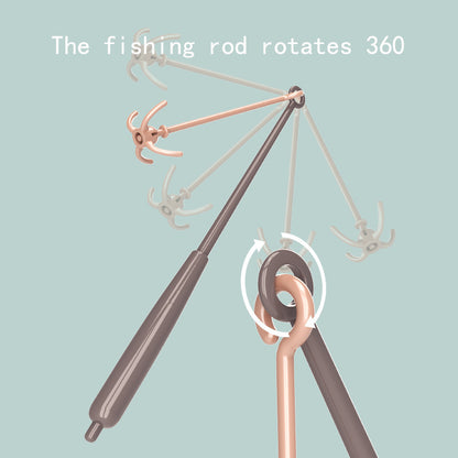 interactive rotational fishing platform with multiple fish