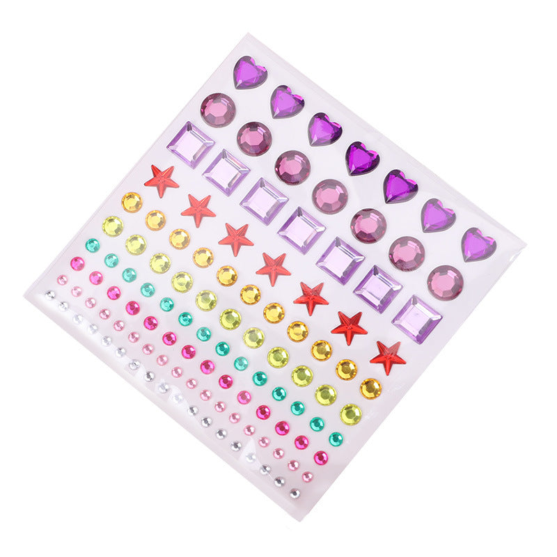 sparkling DIY album stickers assortment