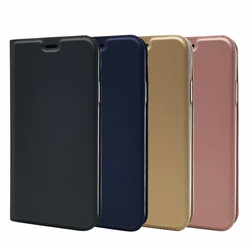 Magnetic Flip Case for iPhone and Samsung - Premium PU Leather with Stand & Shockproof Protection