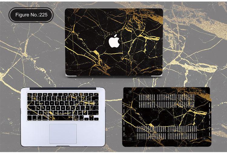 Stylish Marble Hard Shell Case for MacBook Air & Pro - Custom Fit Protective Cover