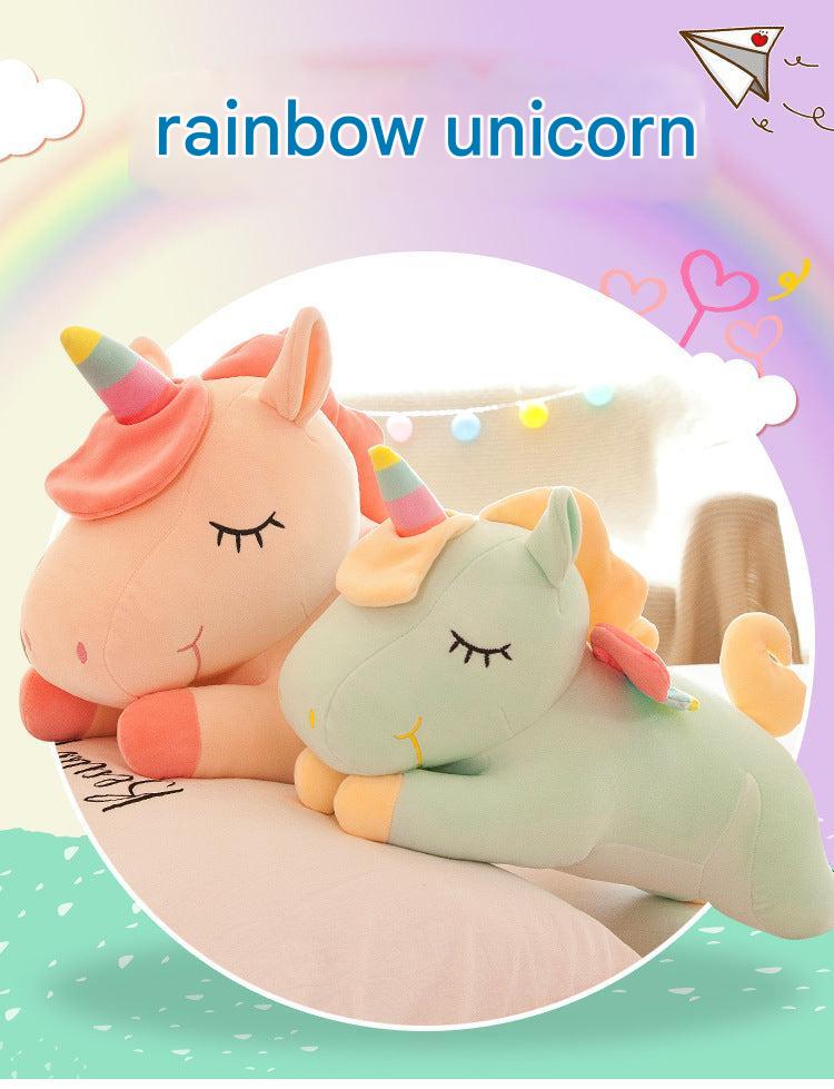 cuddly unicorn plushie