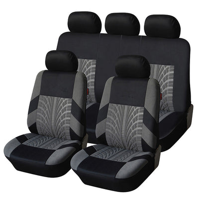 grey front car seat cover