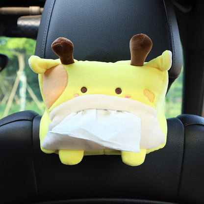 dog design car tissue holder