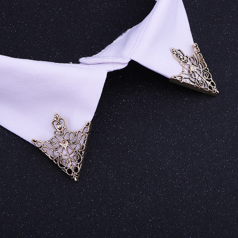 Retro triangle pin for fashion