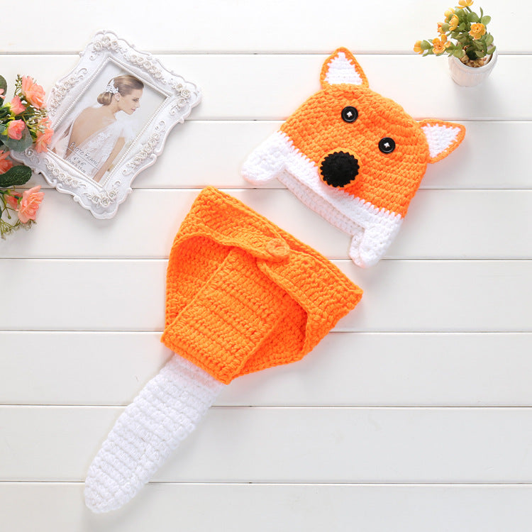 orange fox baby outfit