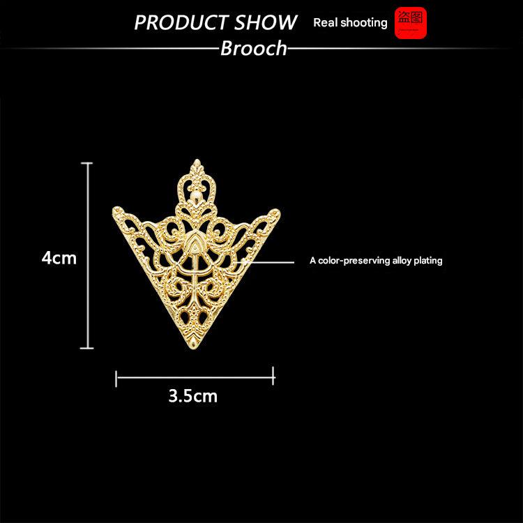 Stylish brooch for men and women