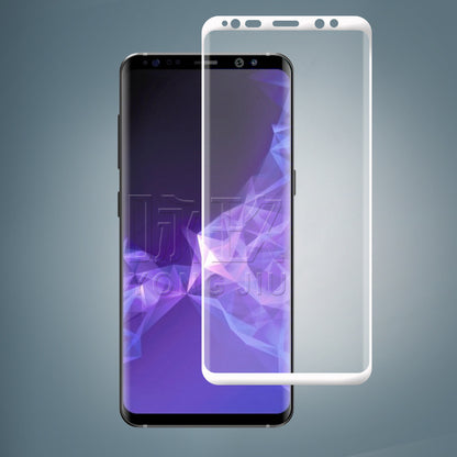 Samsung Galaxy S9+ Curved Tempered Glass Screen Protector - 3D Full Coverage, Anti-Fingerprint, Ultra-Clear