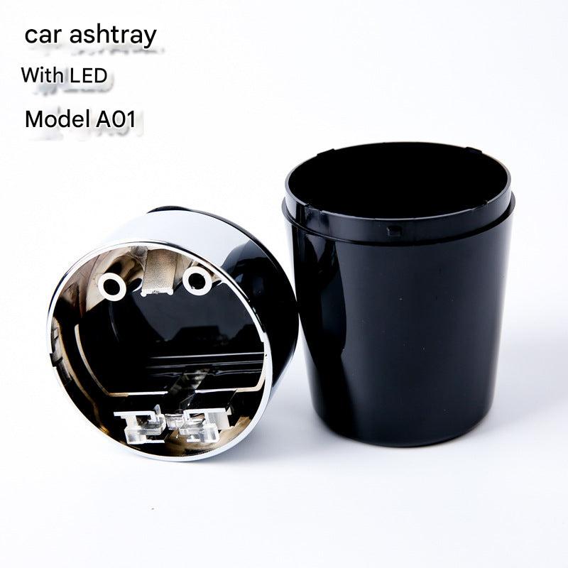 illuminated ashtray for car use