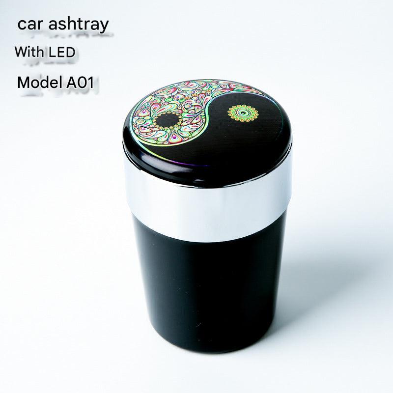 car ashtray with LED light