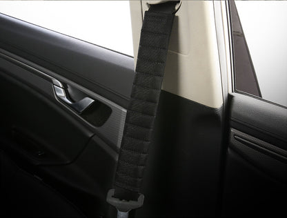 car seat belt shoulder pad plush coffee