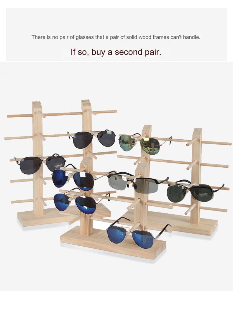 Eyewear showcase rack