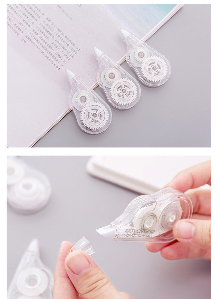 correction tape in packaging