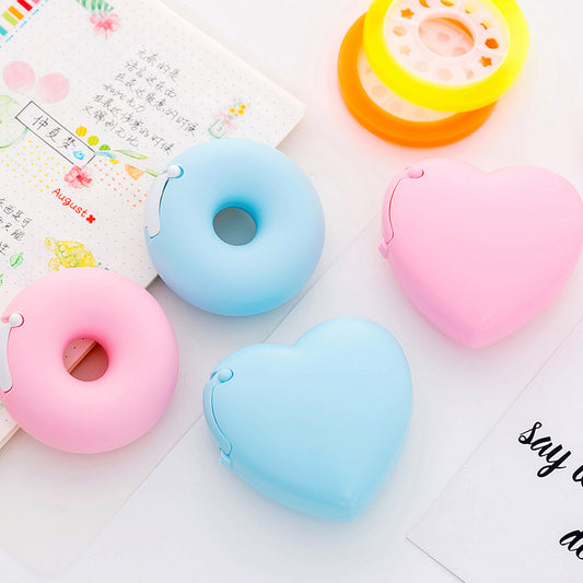 blue cartoon donut tape dispenser