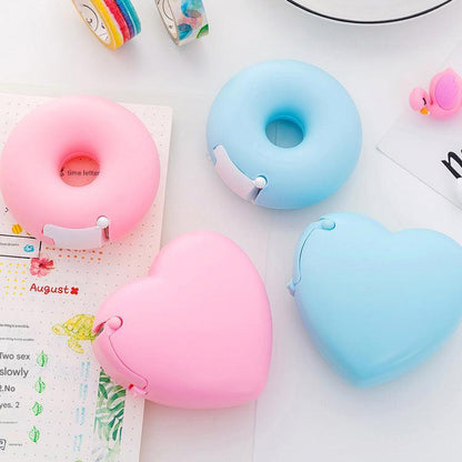 donut-shaped tape dispenser office supplies