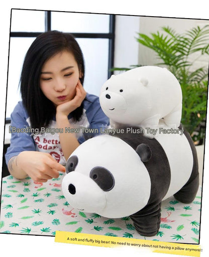 cute panda pillow