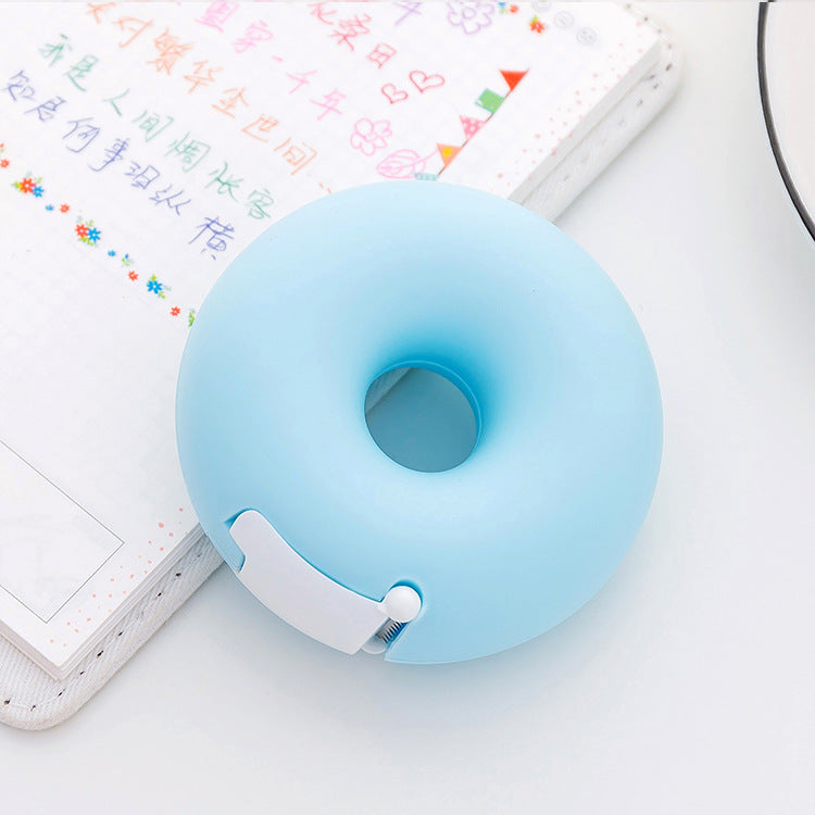 unique donut-shaped tape cutter