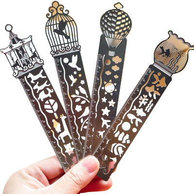 elegant fish tank metal bookmark