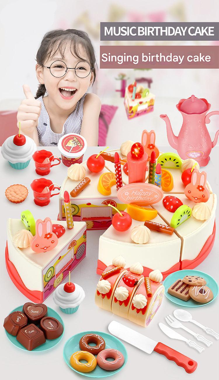 Toy fruit pieces for children