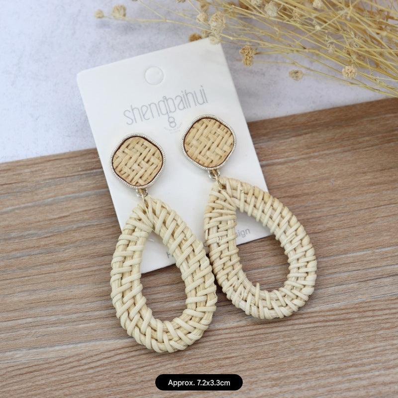 Colorful Boho Drop Earrings Image 2