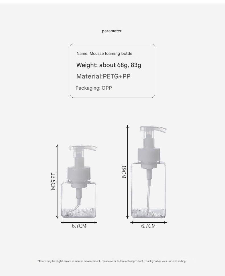 transparent foaming dispenser