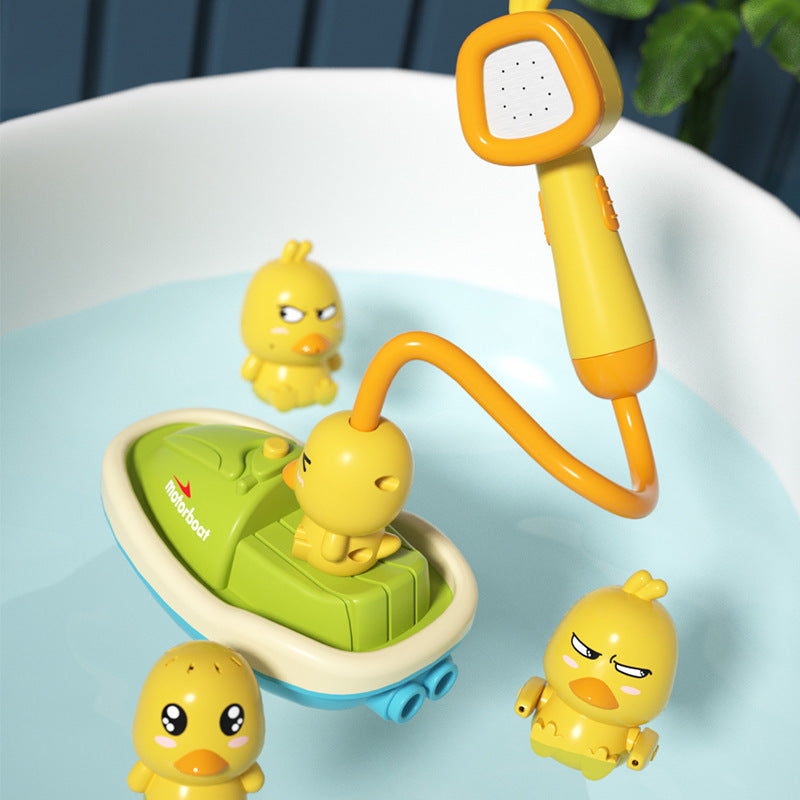 yellow duck water spray