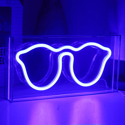 Neon Bliss LED Love wall hanging light